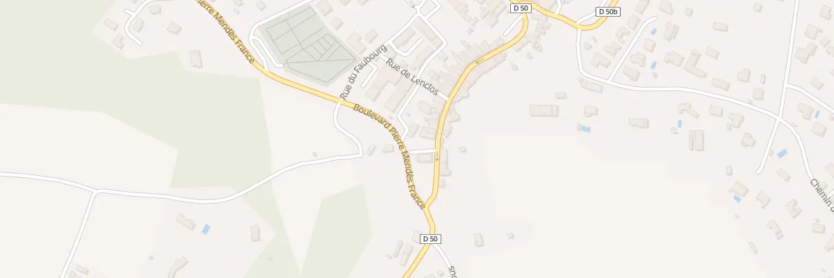 Plan du 40 Rue de Viviers les Montagnes à Saïx