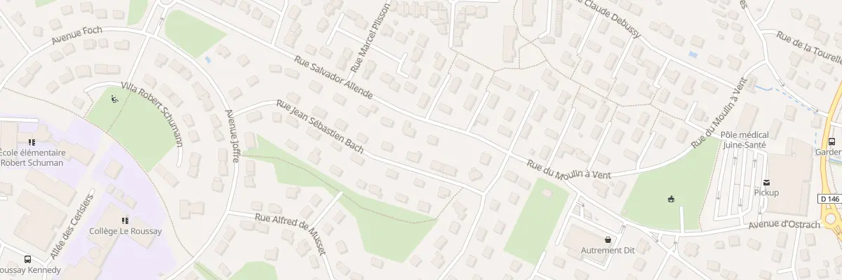 Plan du 29 Rue Jean - Sebastien Bach à Étréchy