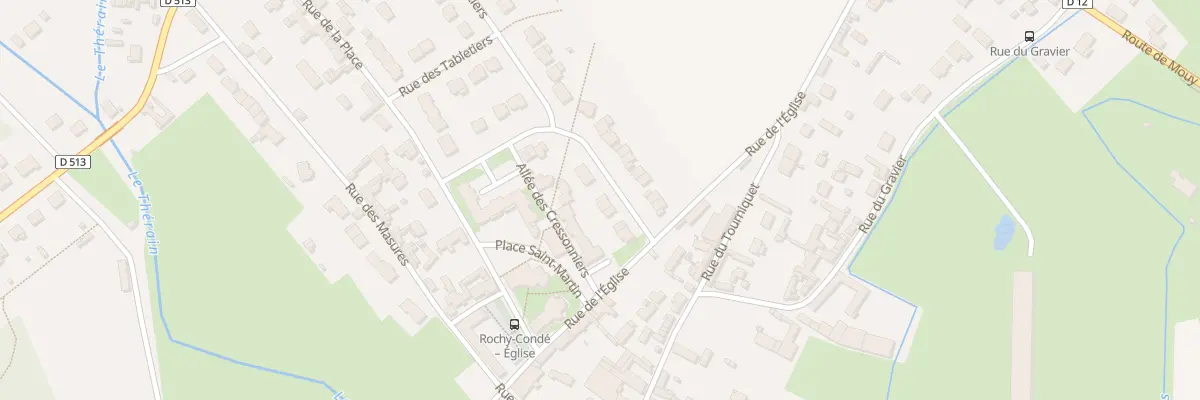 Plan du 9 Rue des Manouvriers à Rochy-Condé
