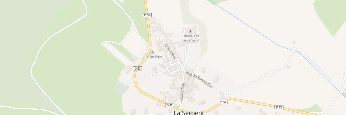 Plan du 18 Le Village à La Serpent
