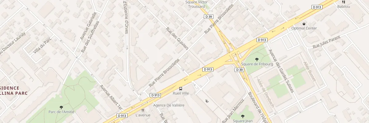 Plan du 12 Rue Pierre Brossolette à Rueil-Malmaison