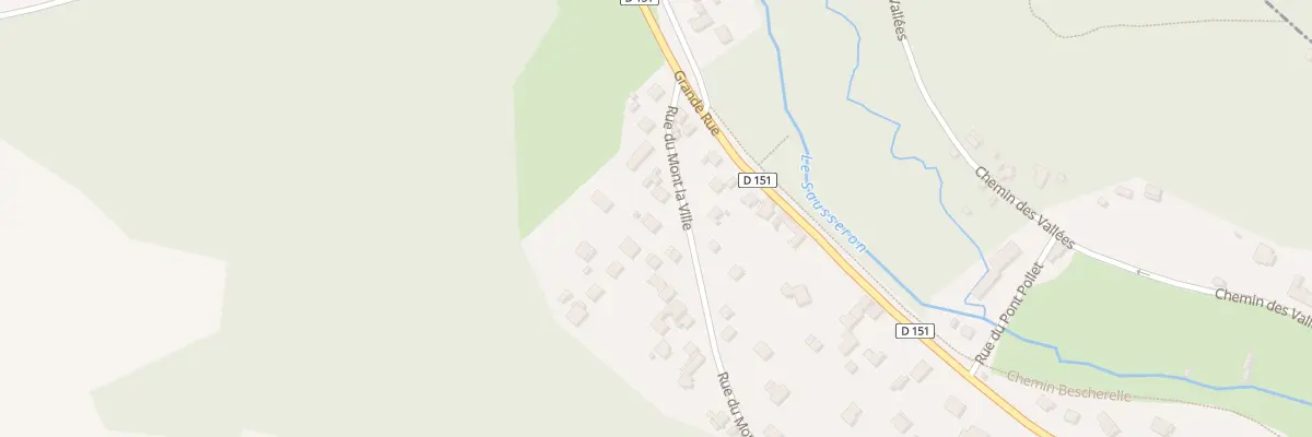 Plan du 41 Rue du Mont la Ville à Valmondois
