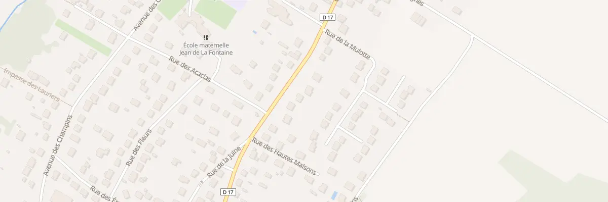 Plan du 17 Rue St Germain à Morigny-Champigny