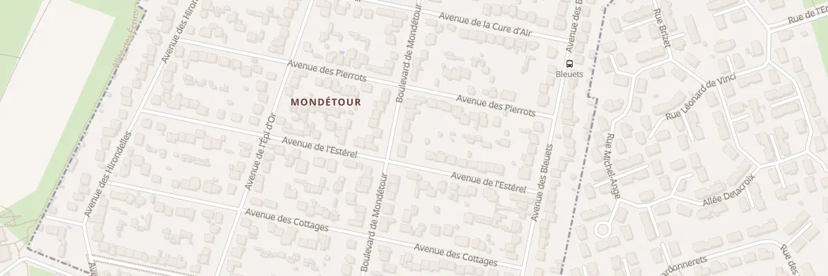 Plan du 89 Bd de Mondétour à Orsay