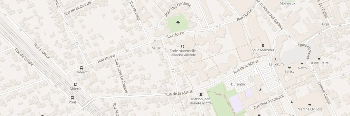 Plan du 6B Rue de la Mission Marchand à Houilles