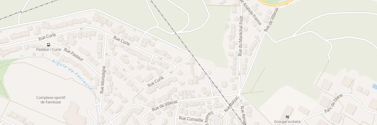 Plan du 83 Rue Curie à Saclay