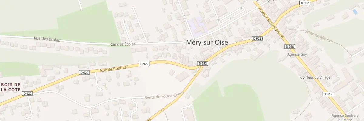 Plan du 28T Rue de Pontoise à Méry-sur-Oise