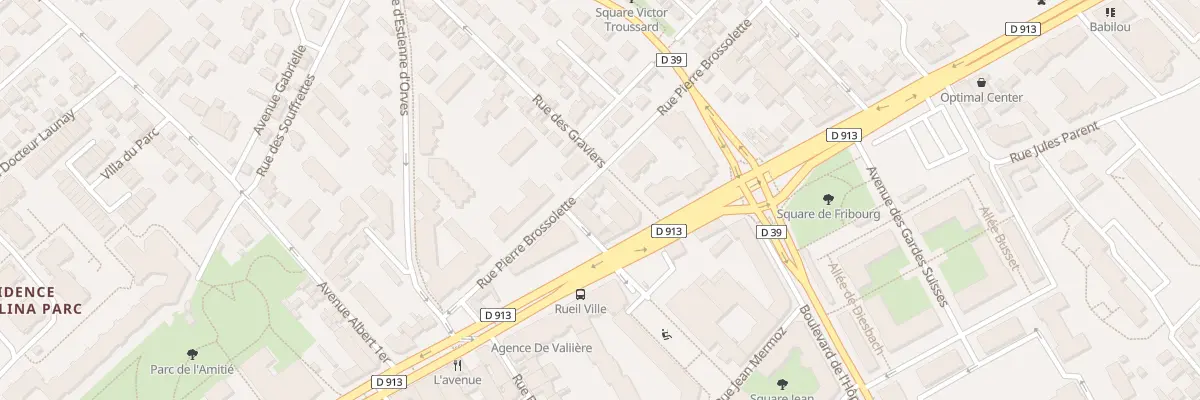 Plan du 14 Rue Pierre Brossolette à Rueil-Malmaison