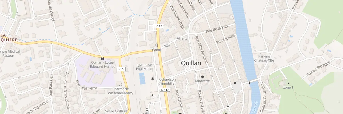 Plan du 6 Rue du Quatre Septembre à Quillan