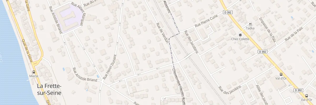 Plan du 116 Rue de Verdun à La Frette-sur-Seine