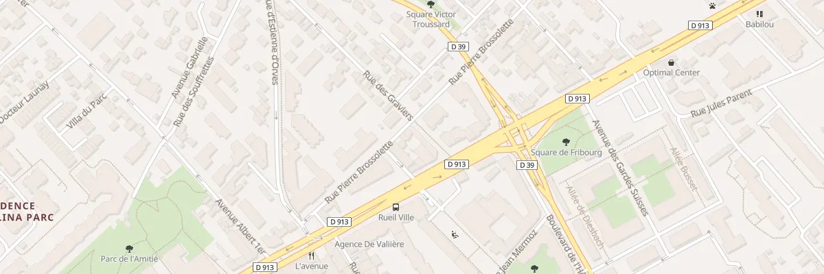 Plan du 16 Rue Pierre Brossolette à Rueil-Malmaison