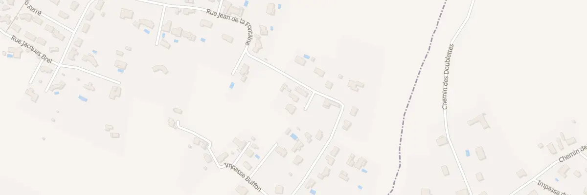 Plan du 4 Imp Jean de la Fontaine à Carmaux