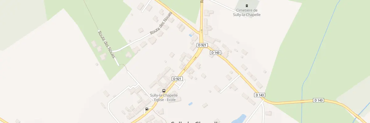 Plan du 8 Rte de Fay à Sully-la-Chapelle