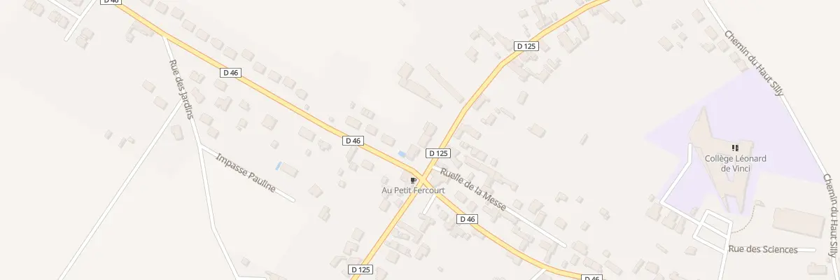 Plan du 33 Rue de Noailles à Sainte-Geneviève