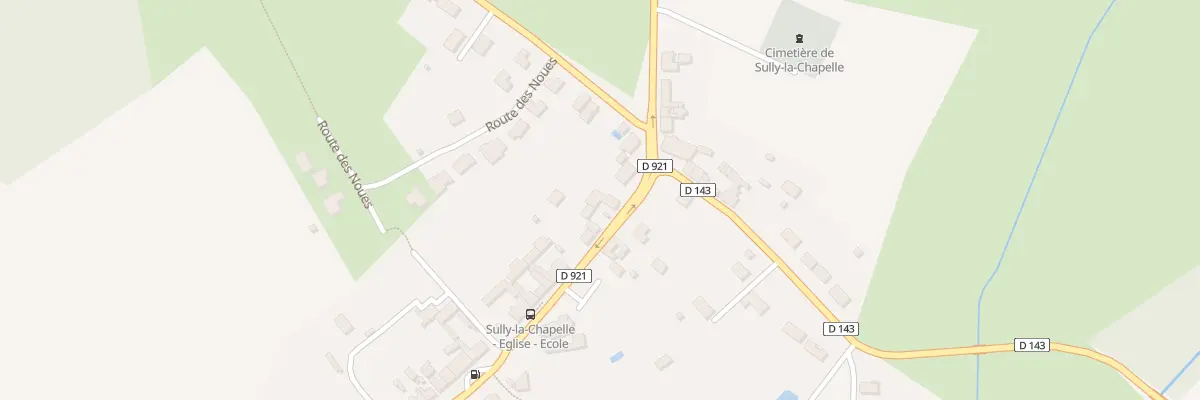Plan du 6 Rte de Fay à Sully-la-Chapelle
