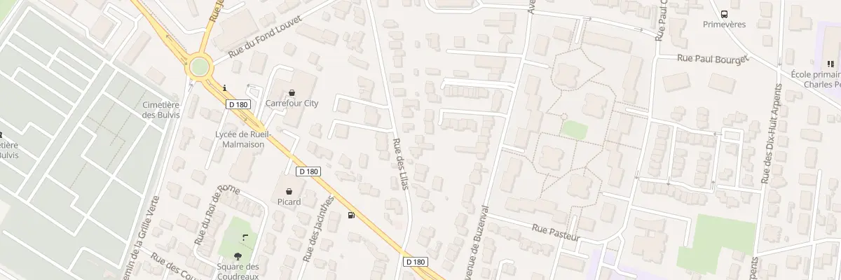 Plan du 39 Rue des Lilas à Rueil-Malmaison