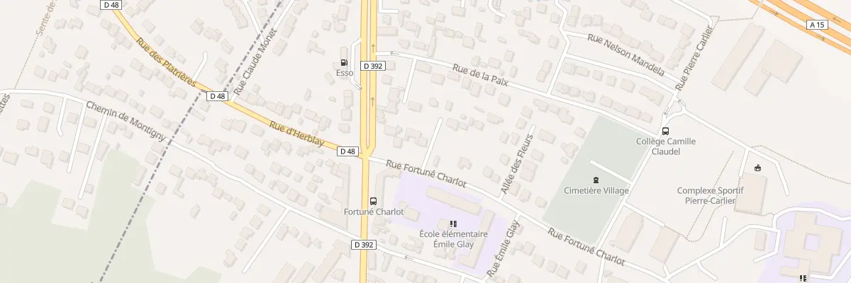 Plan du 96 Rue Fortuné Charlot à Montigny-lès-Cormeilles