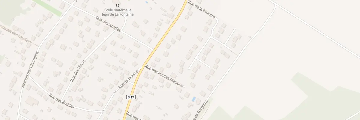 Plan du 19 Rue de la Mulotte à Morigny-Champigny