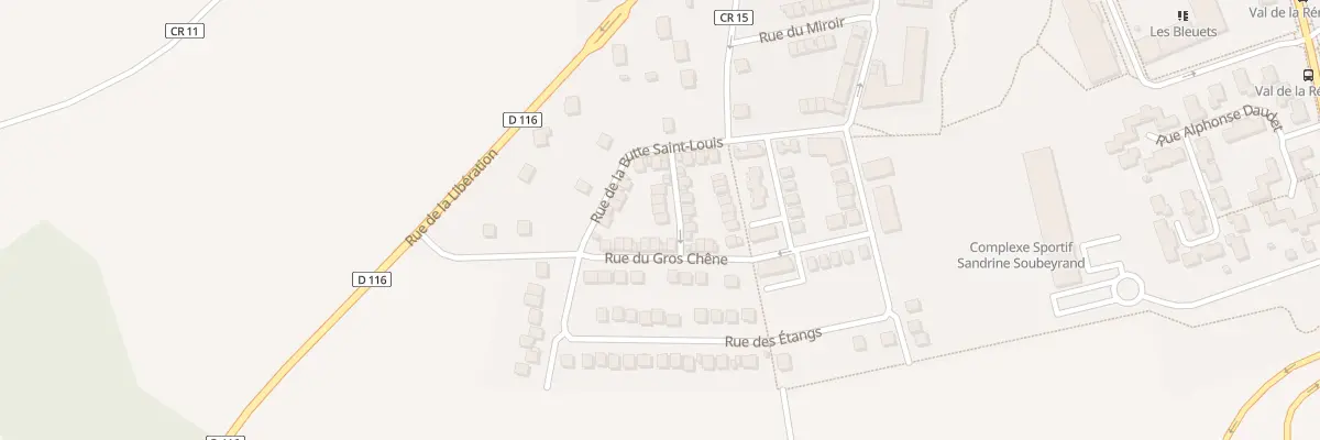 Plan du 30 Rue de la Butte Saint-louis à Bruyères-le-Châtel