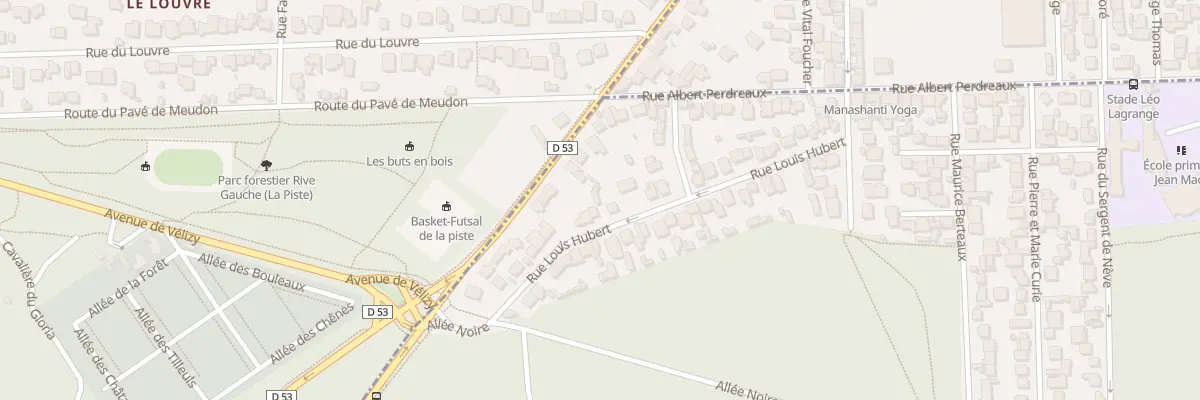 Plan du 26 Rue Louis Hubert à Vélizy-Villacoublay