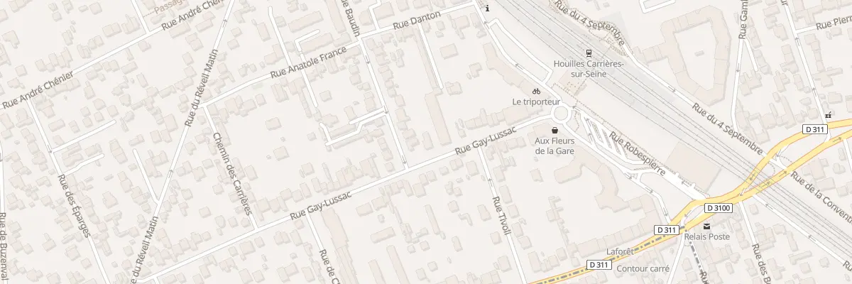 Plan du 26 Rue Gay-lussac à Houilles