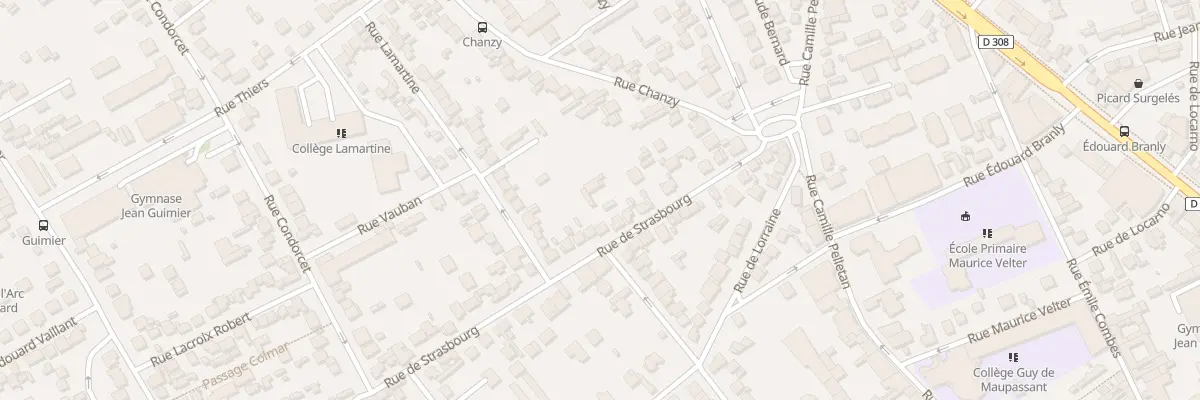 Plan du 29 Rue de Strasbourg à Houilles