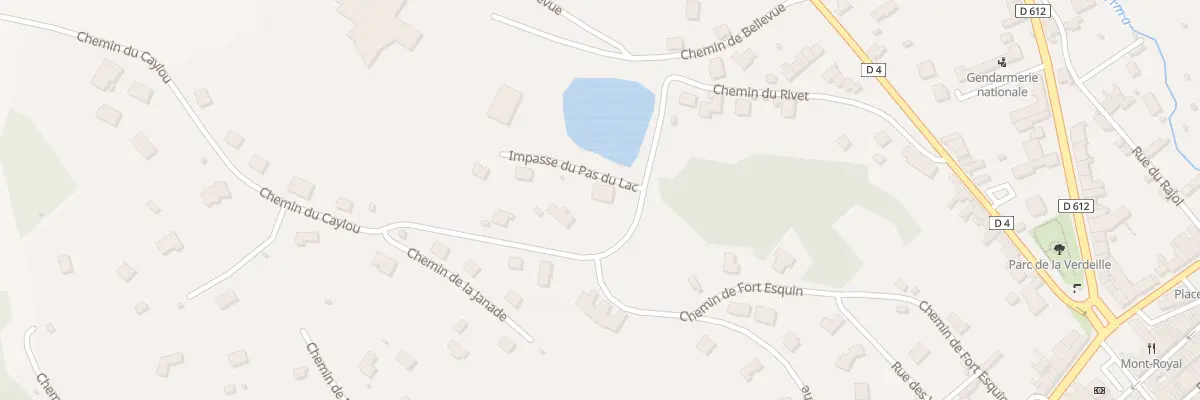 Plan du 1 Imp du Pas du Lac à Réalmont