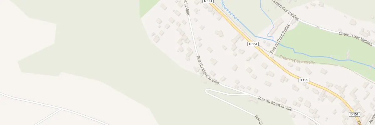 Plan du 19 Rue du Mont la Ville à Valmondois