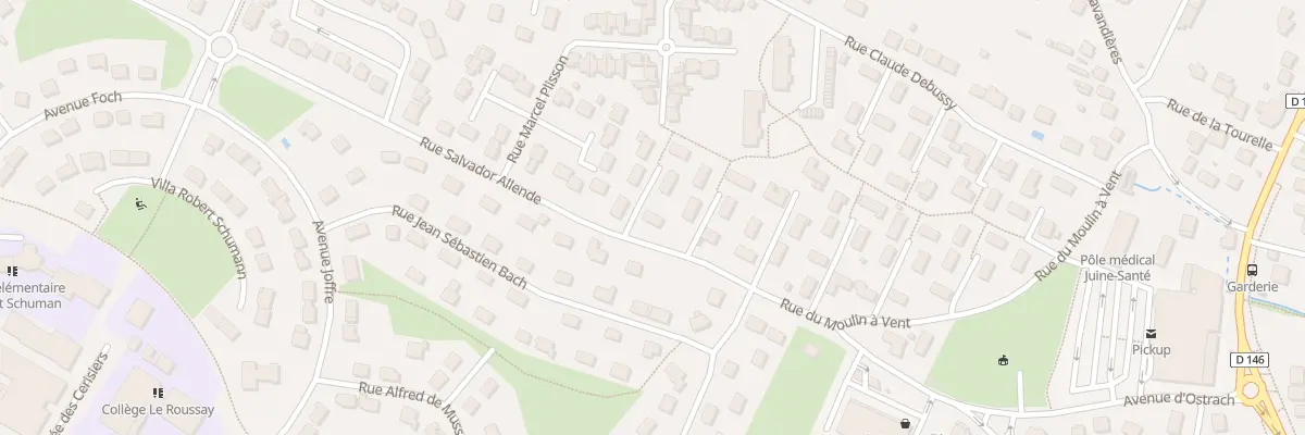 Plan du 32 Rue du Moulin à Vent à Étréchy