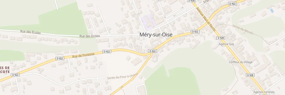 Plan du 24B Rue de Pontoise à Méry-sur-Oise