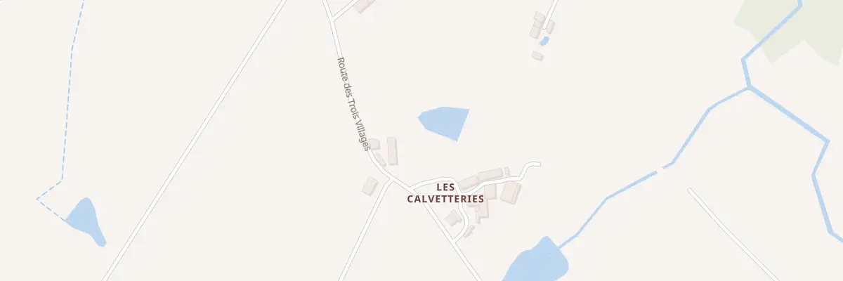 Plan du 5172 Les Calvetteries à Vaureilles