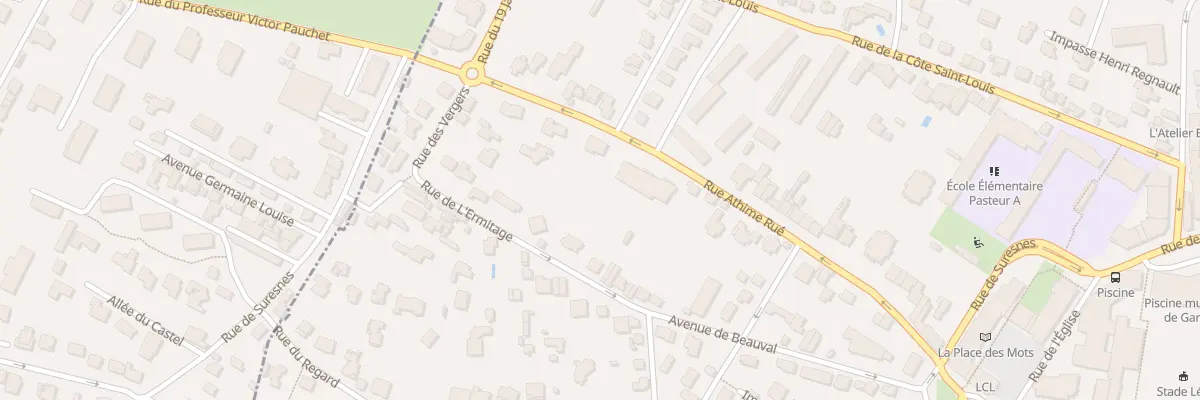 Plan du 21 Rue Athime Rue à Garches