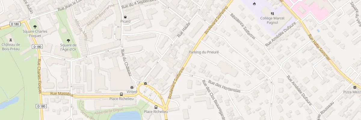 Plan du 34 Bd Solferino à Rueil-Malmaison
