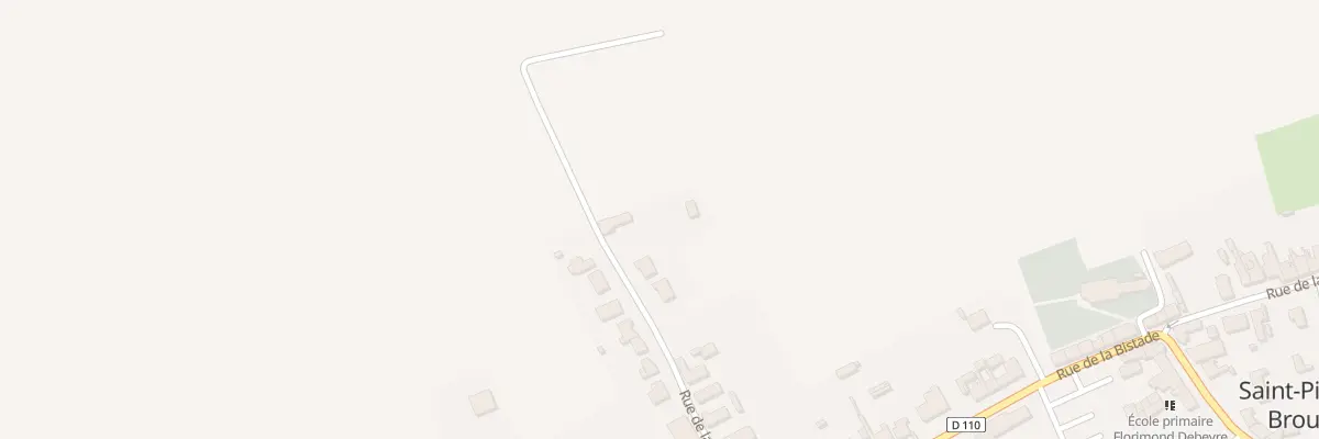 Plan du 230 Rue de la Seigneurie à Saint-Pierre-Brouck