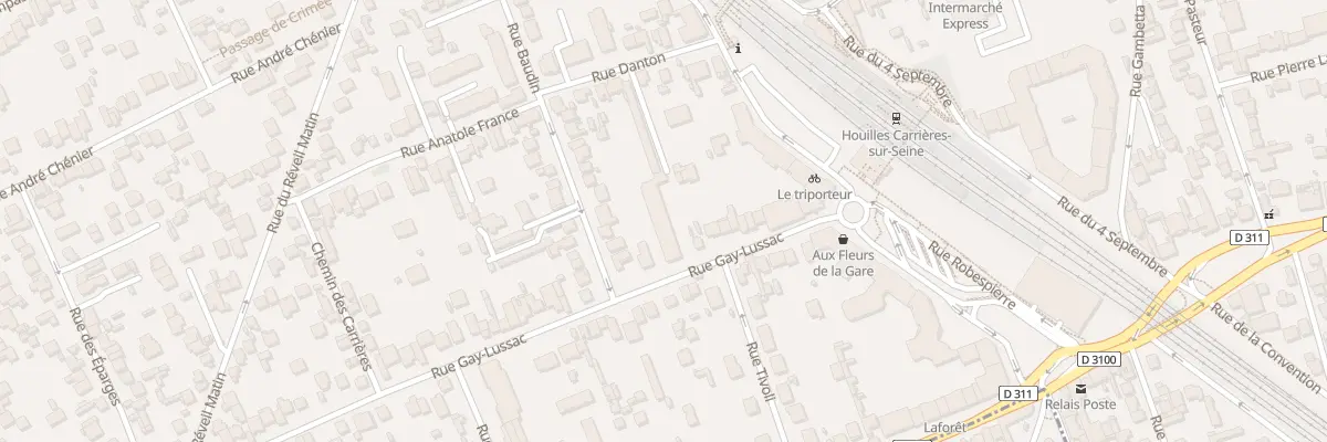 Plan du 20 Rue Gay-lussac à Houilles