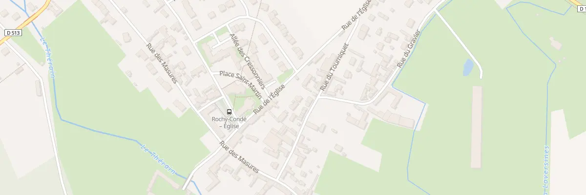 Plan du 11 Rue du Gravier à Rochy-Condé
