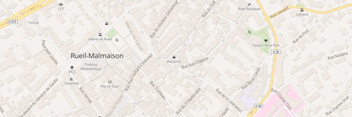 Plan du 37 Rue du Gué à Rueil-Malmaison