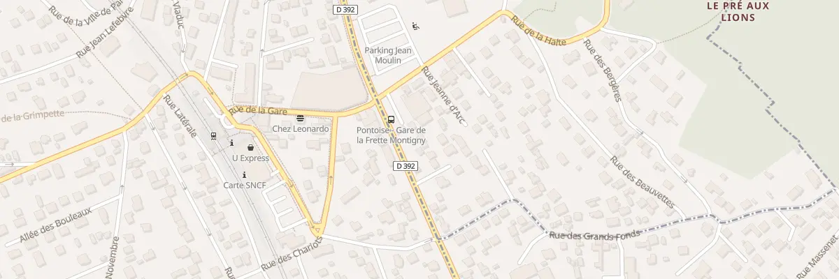 Plan du 108 Bd de Pontoise à Montigny-lès-Cormeilles