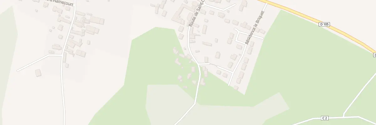 Plan du 12 Rte de Saint-lubin à Bornel