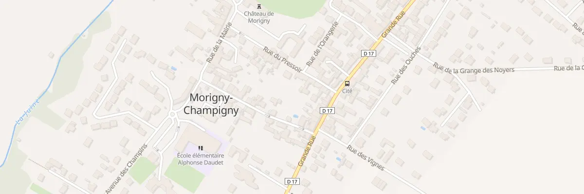 Plan du 16 Rue du Pressoir à Morigny-Champigny