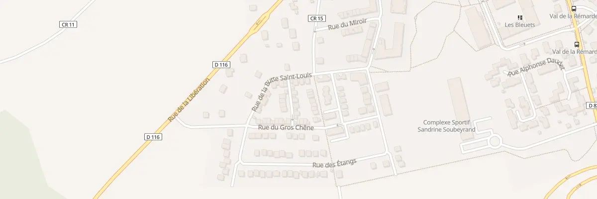 Plan du 36 Rue de la Butte Saint-louis à Bruyères-le-Châtel