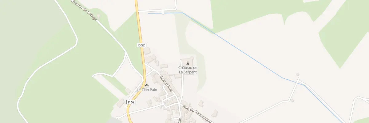 Plan du 7 Le Village à La Serpent
