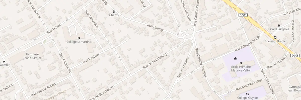Plan du 35B Rue de Strasbourg à Houilles