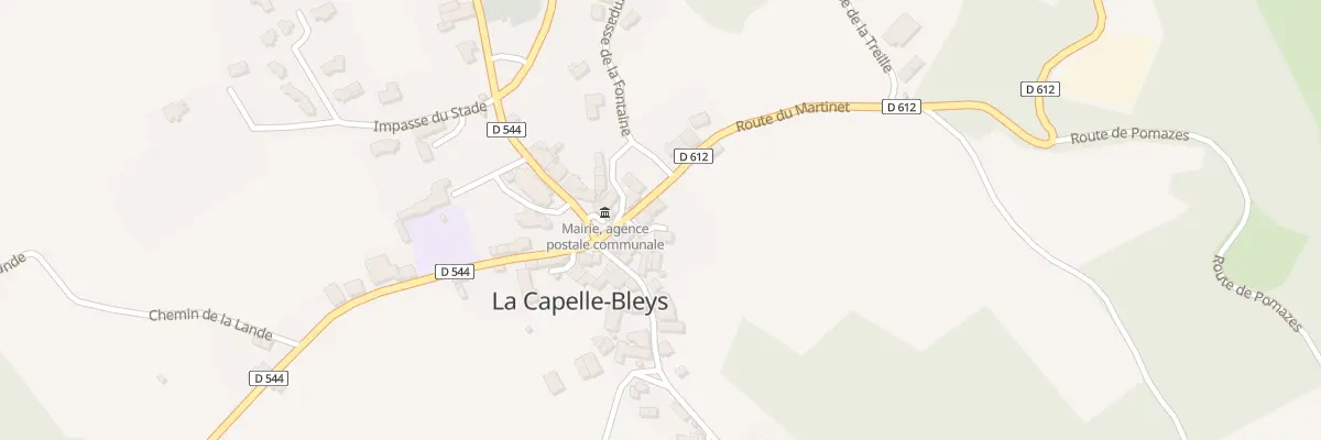 Plan du 5025 La Capelle Bleys à La Capelle-Bleys