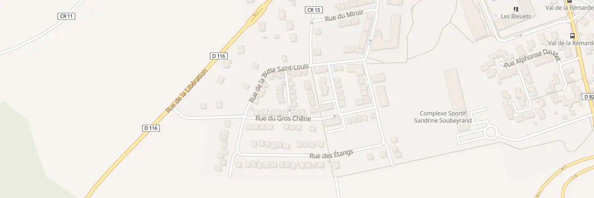 Plan du 34 Rue de la Butte Saint-louis à Bruyères-le-Châtel