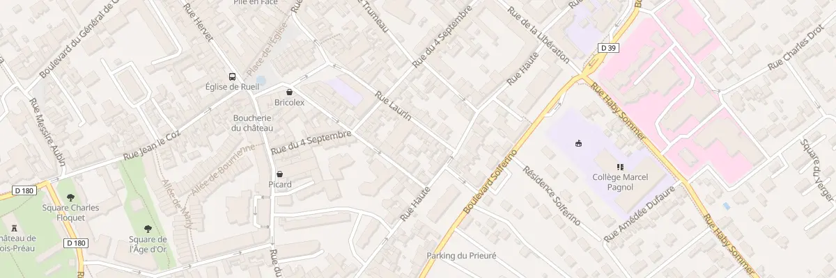 Plan du 20B Rue Laurin à Rueil-Malmaison