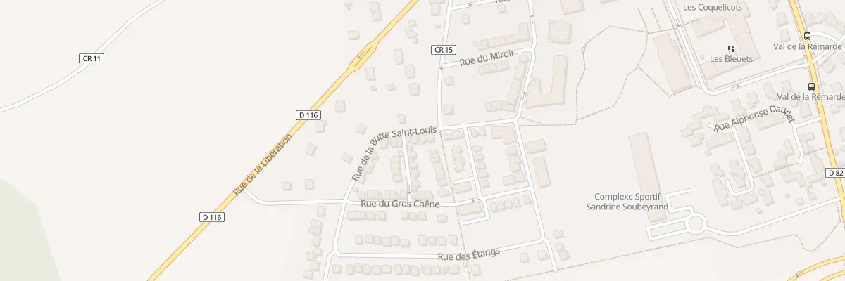 Plan du 42 Rue de la Butte Saint-louis à Bruyères-le-Châtel