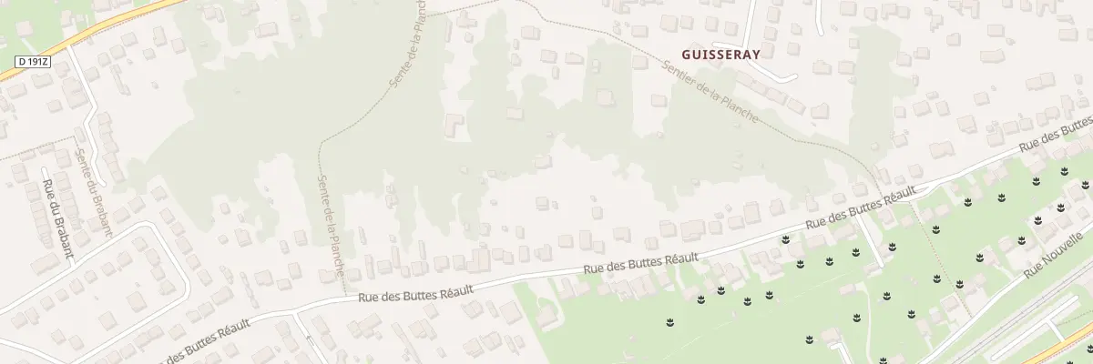 Plan du 92 Rue des Buttes Réault à Breuillet