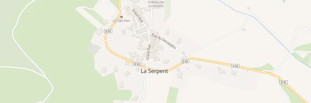 Plan du 5004 Le Village à La Serpent