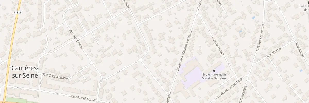 Plan du 56 Rue Louis Gandillet à Carrières-sur-Seine